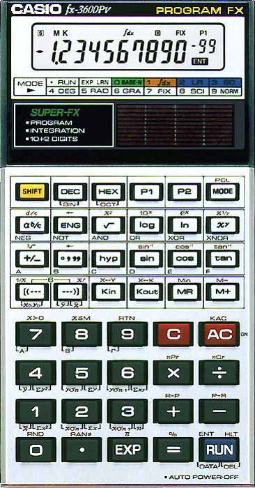 casio fx-3600pv инструкция калькулятор