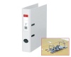 Registraator Esselte A4/500 metallist allserv valge