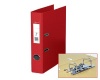 Registraator Esselte A4/500 metallist allserv punane