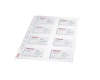 Pocked Business Card Pocked Esselte A4 105mic 16 card 10pc.