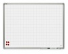 Whiteboard with gird 5x5cm E3 ceramic 120x90cm