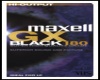 VHS Videokassett Maxell E-30GX black